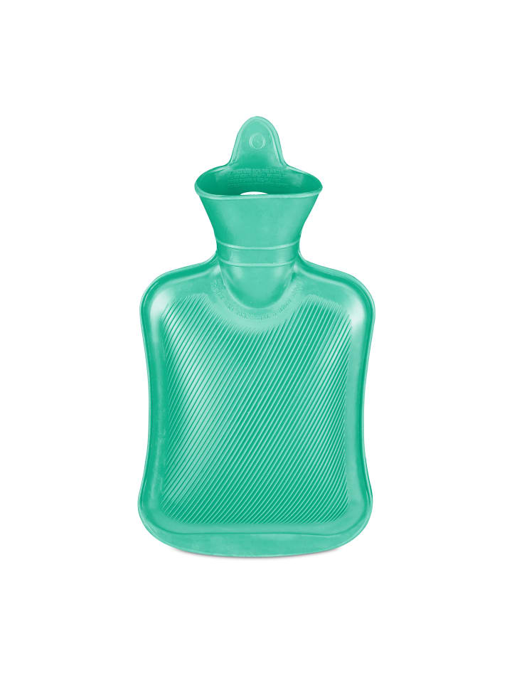 relaxdays Wärmflasche in Türkis - 1 Liter günstig kaufen onesize