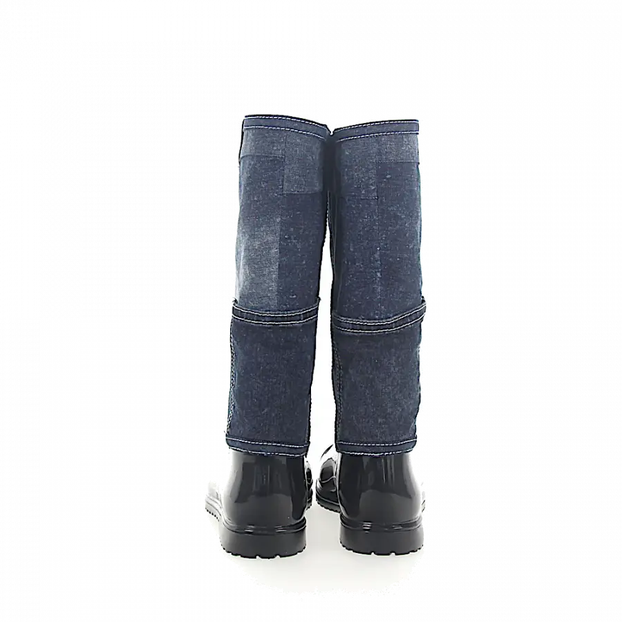 Dolce & Gabbana - Stiefel schwarz blau - blau