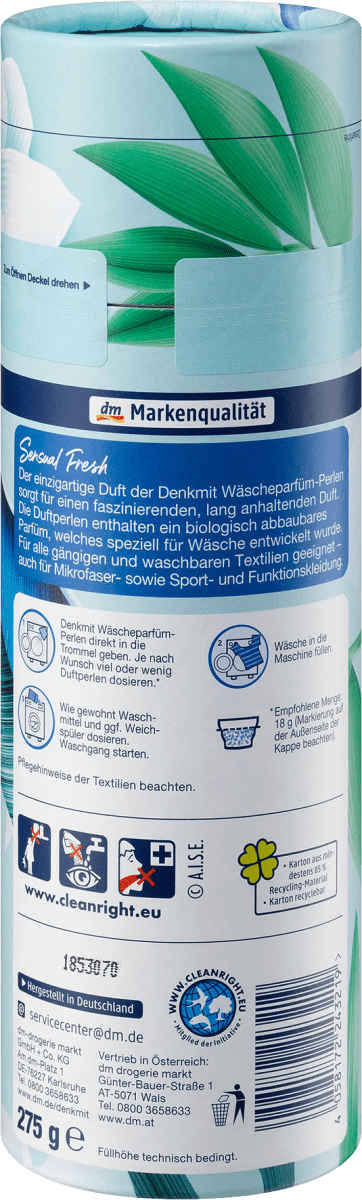 Wäscheparfüm Perlen Sensual Fresh, 275 g