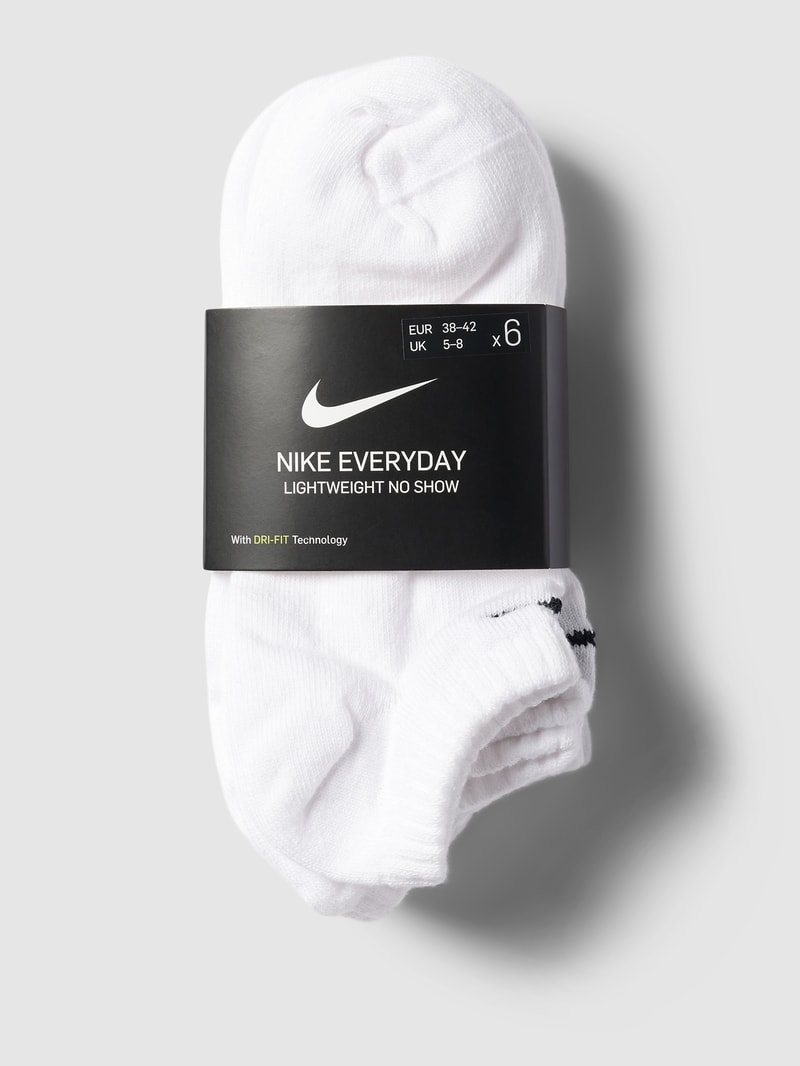 Socken mit Label-Print in weiß