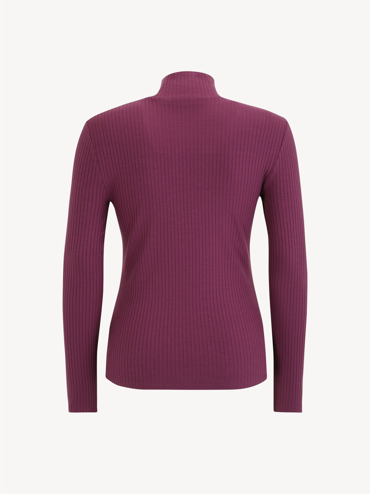 Pull à col roulé - mauve