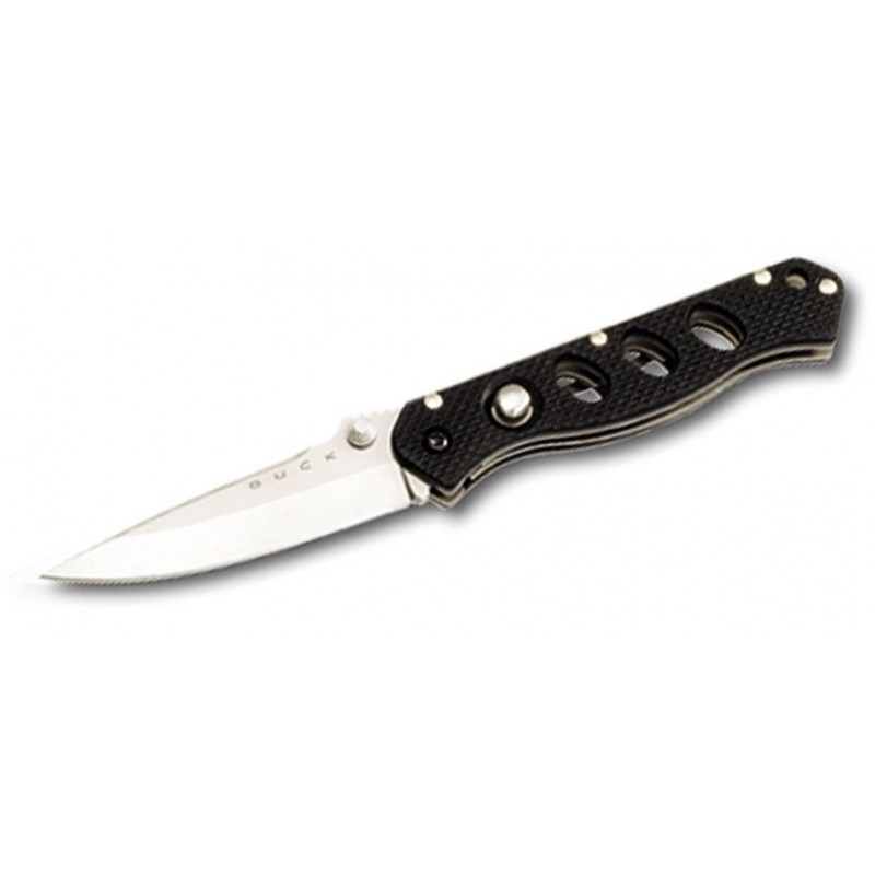 Buck 501 Mini Tac Lite 886 Schwarzes, taktisches Messer.