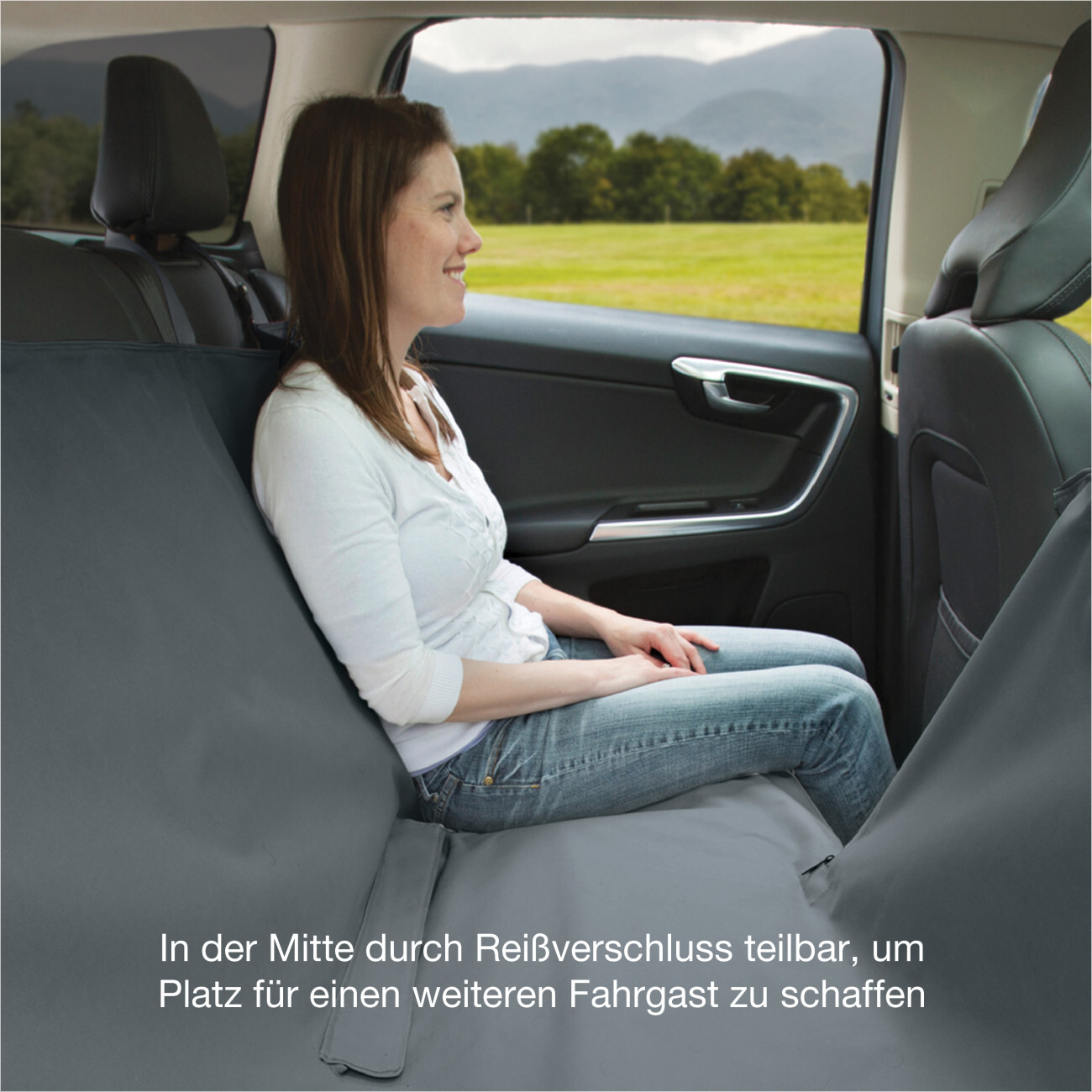 Kurgo Autozubehör Kurgo Wander-Autohängematte für Hunde grau