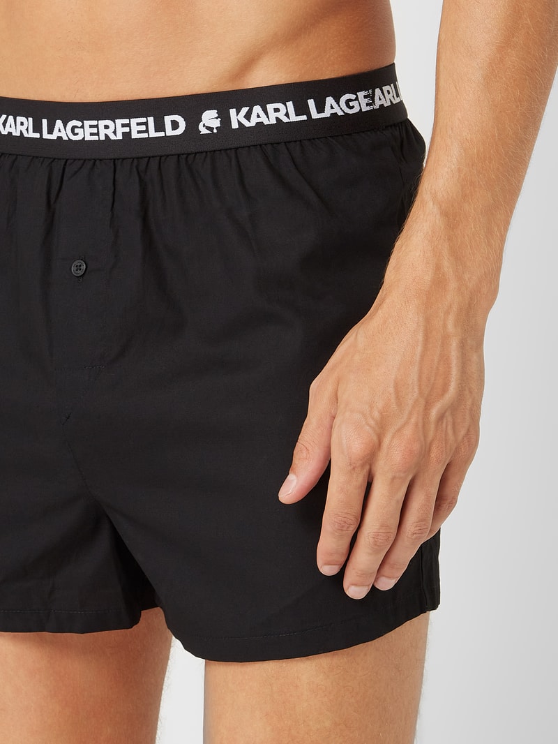 Boxershorts aus Baumwolle im 3er-Pack in royalblau