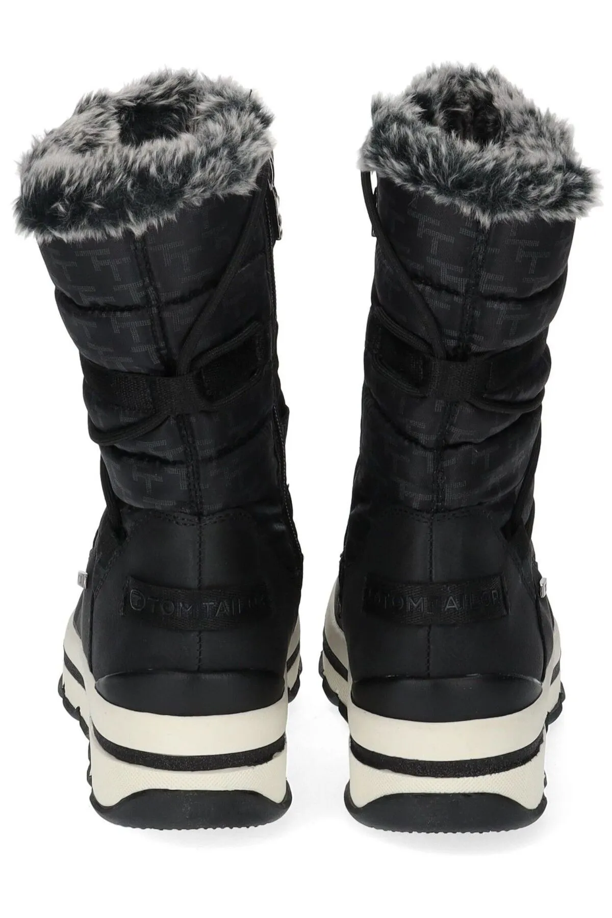 Tom Tailor  Stiefelette - Schwarz - Flacher Absatz