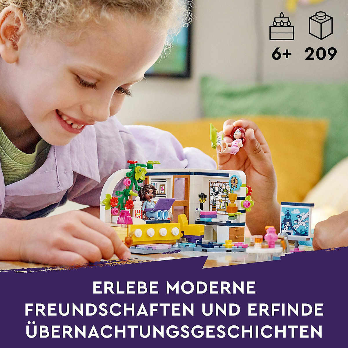 LEGO® Friends 41740 Aliyas Zimmer