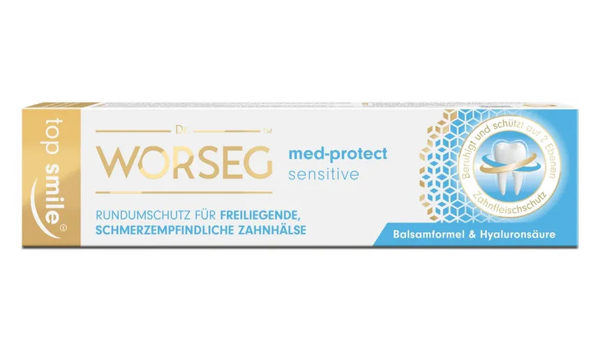 Dr. WORSEG top smile med-protect sensitive 75 ml