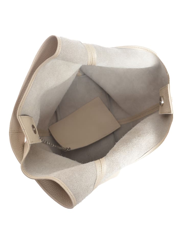 Carla Ferreri Shopper in Beige günstig kaufen onesize