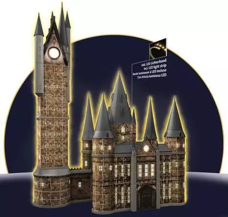 Ravensburger Hogwarts Schloss Astronomieturm - Night Edition