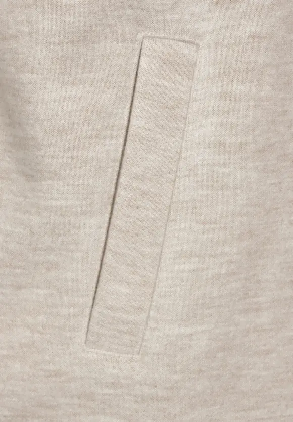 Street One Sweatjacke in Melangeoptik