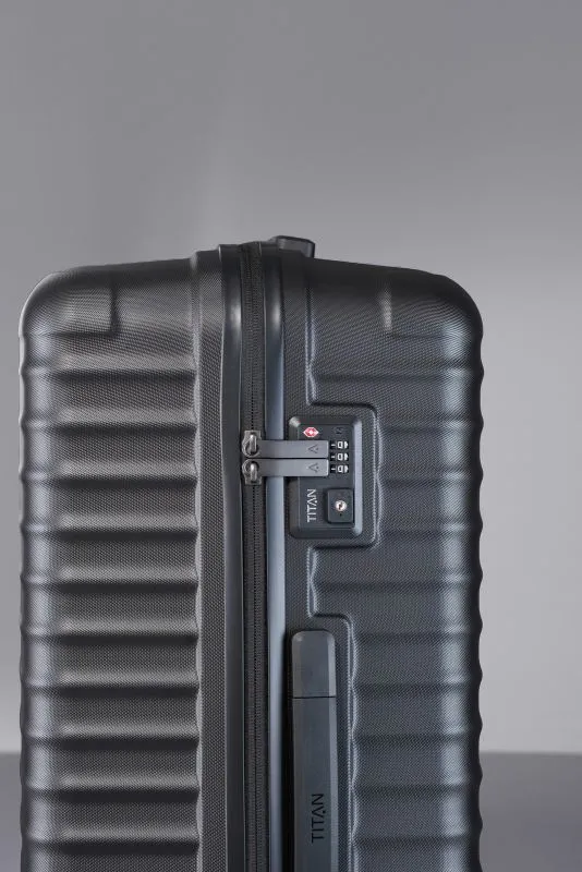 Titan LITRON 4-Rollen-Trolley M - Schwarz