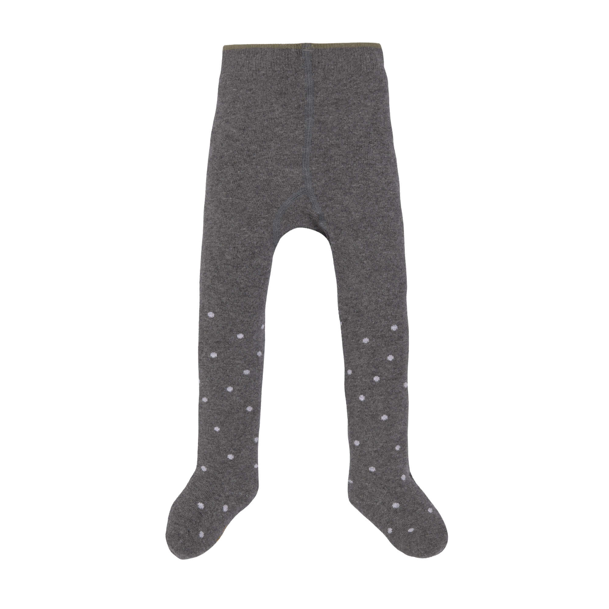 Strumpfhose - Tights GOTS, Dots Anthracite
