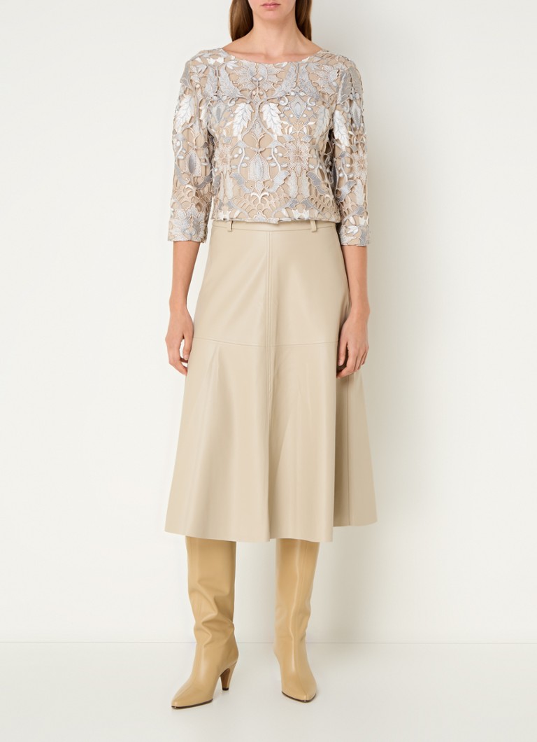 Bruuns Bazaar Bignara top with embroidery