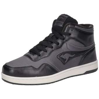 KangaROOS K-Slam Two High FUR Sneaker in grau