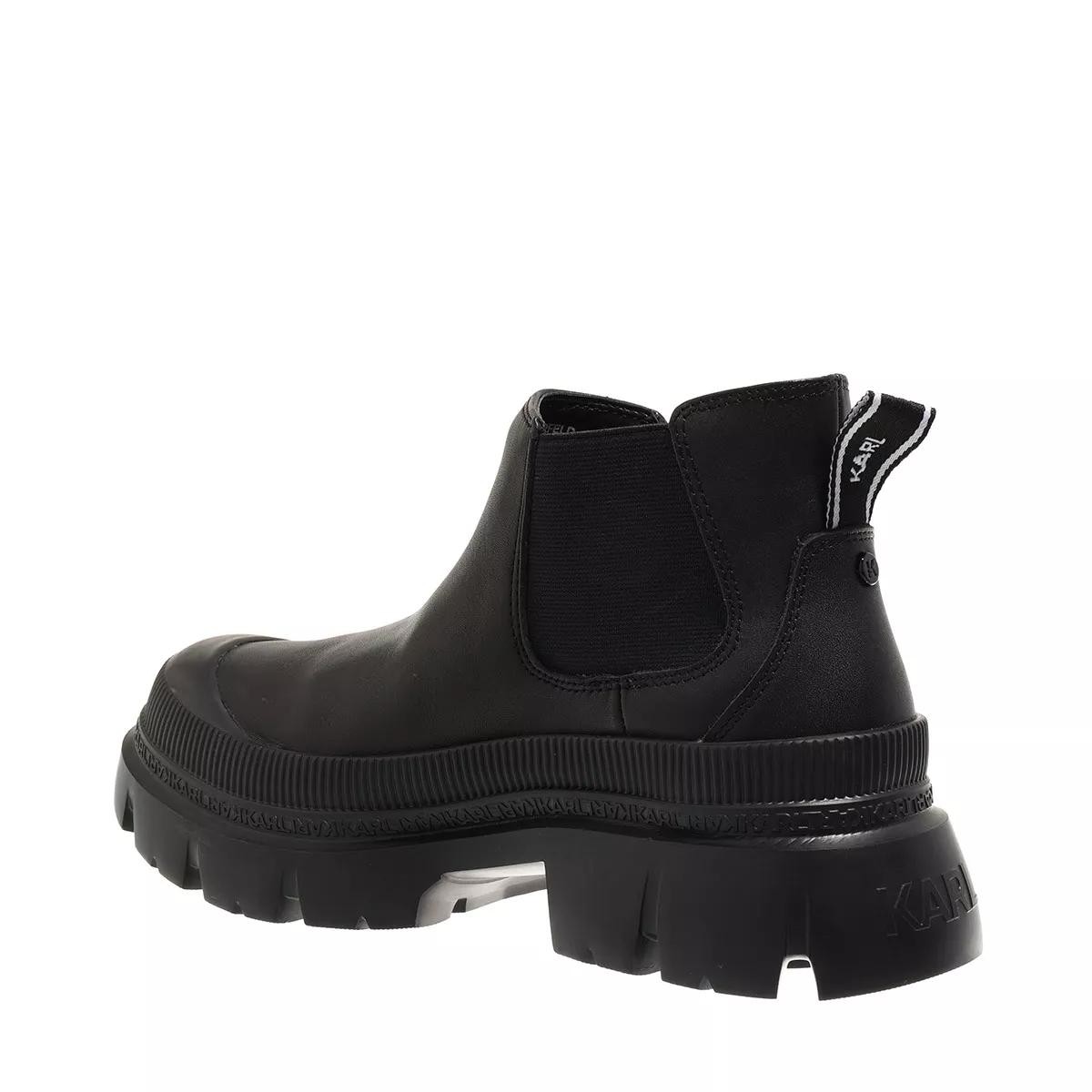 LAGERFELD Stiefeletten schwarz Stiefelette