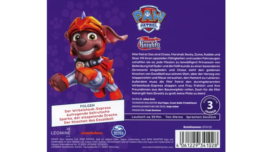 PAW Patrol CD 57