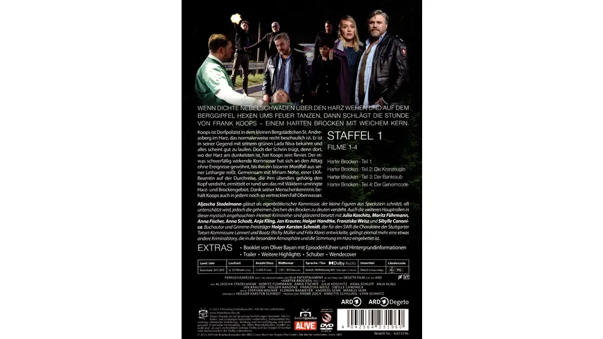 Harter Brocken - Erste Staffel: Filme 1-4 (Fernsehjuwelen)  [2 DVDs]