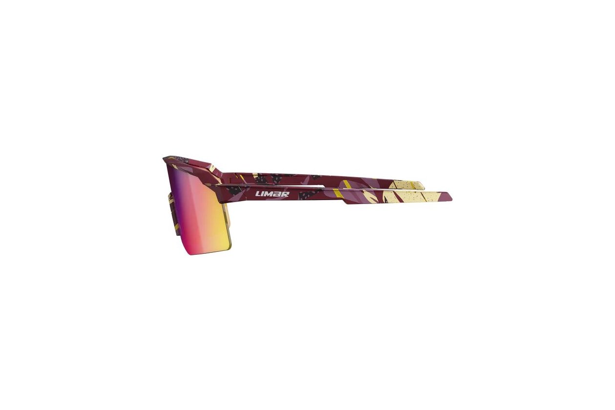 Limar Cruz Jungle Matt Black Amaranth - Rainbow Mirror Lens