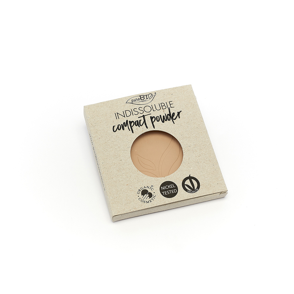 Purobio Compact Powder RECHARGE Poudre compacte opacifiante - effet soie