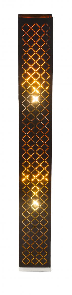 Globo Lighting - CLARKE - Stehleuchte Metall Nickel matt, 2x E27