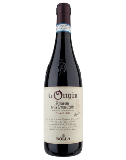 Amarone della Valpolicella Classico Riserva DOCG Le Origini 2018 Bolla 0,75 ℓ