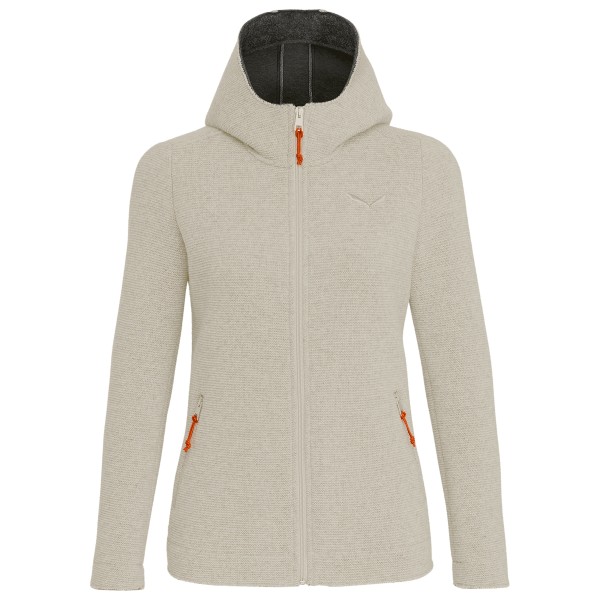 Salewa - Women's Sarner 2L Wool Full Zip Hooded Jacket - Wolljacke