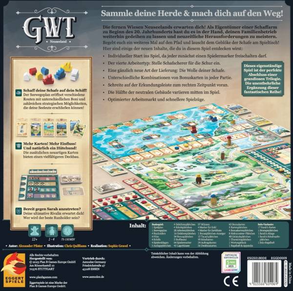 Great Western Trail: Neuseeland