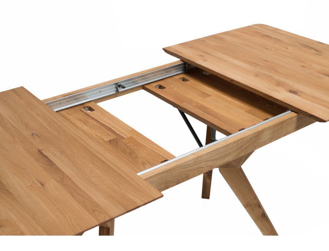 expendio Eckbankgruppe Gerwin 1XL, (komplette Tischgruppe, Spar-Set, 4-tlg), Tisch Gerwin Eiche rustikal + Eckbank Gelia 3 + Bank + Stuhl Picante