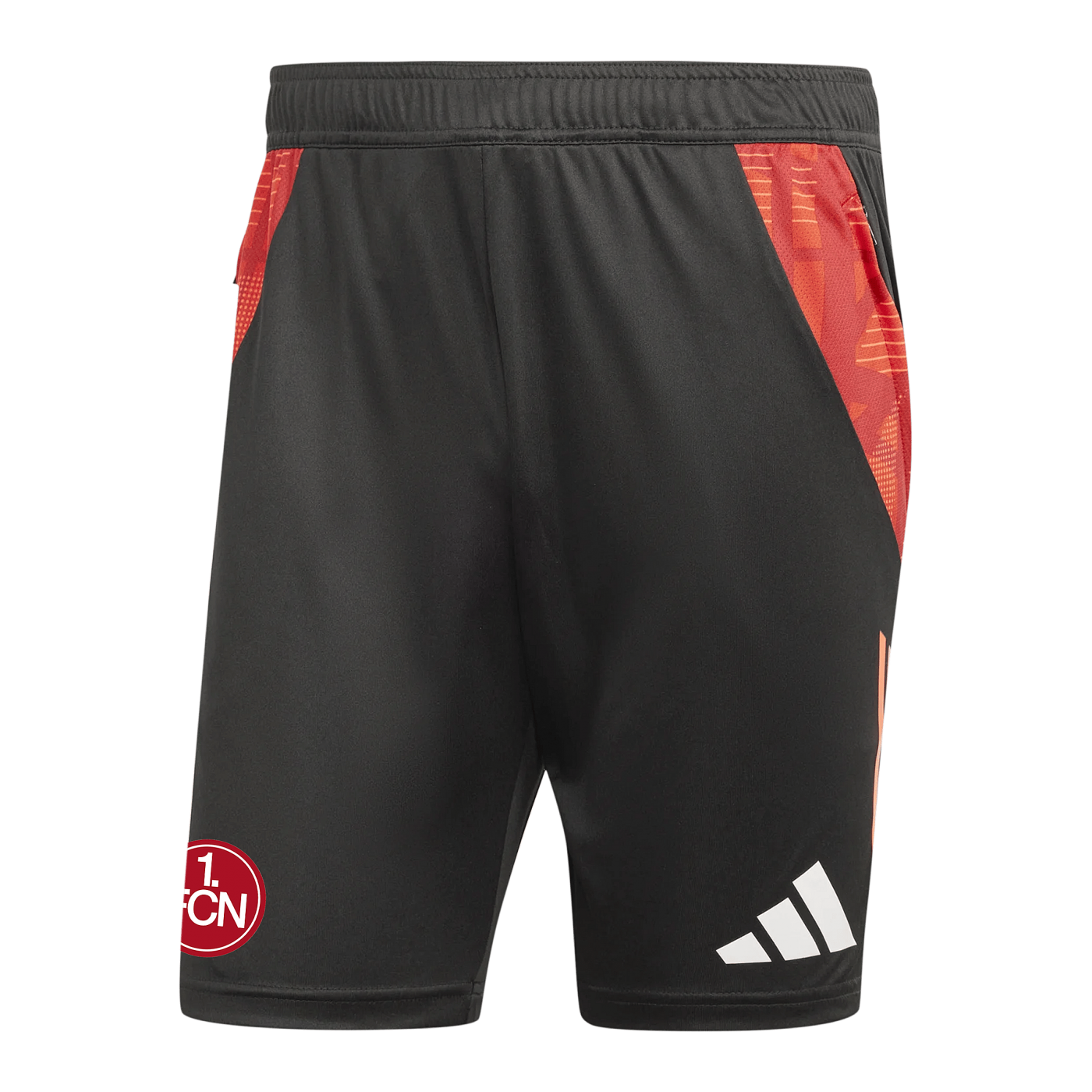 adidas 1.FC Nürnberg Trainingsshort Schwarz Rot