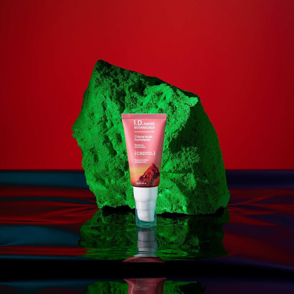 id swiss botanicals Crème Eclat Hydratante Riche en Vitamine C & Vitamine E Crème de Jour