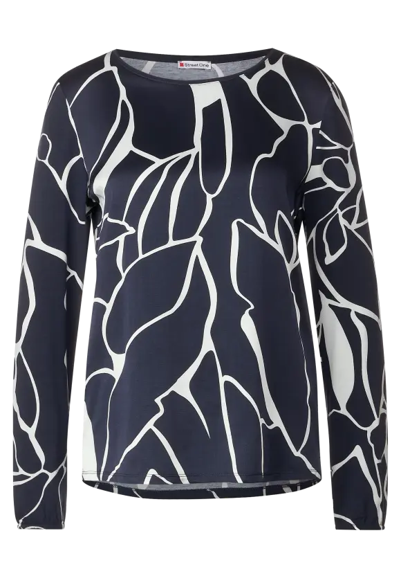 Street One Printshirt im Materialmix