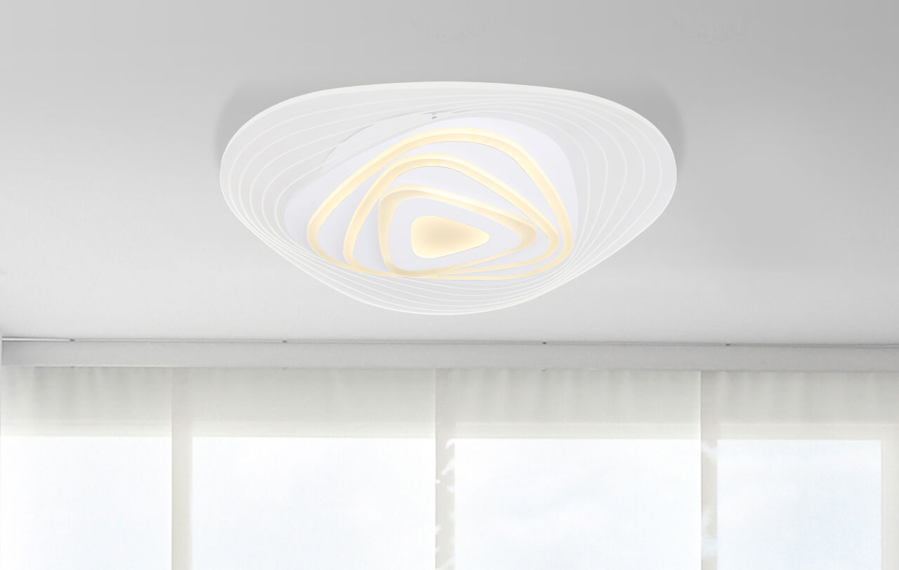 Globo Lighting - JOCELYN - Deckenleuchte Metall weiß, LED