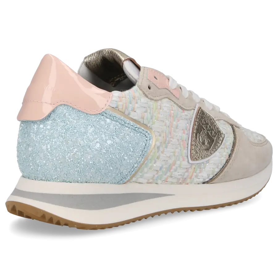 Philippe Model - Sneaker low TRPX Veloursleder Textil - beige