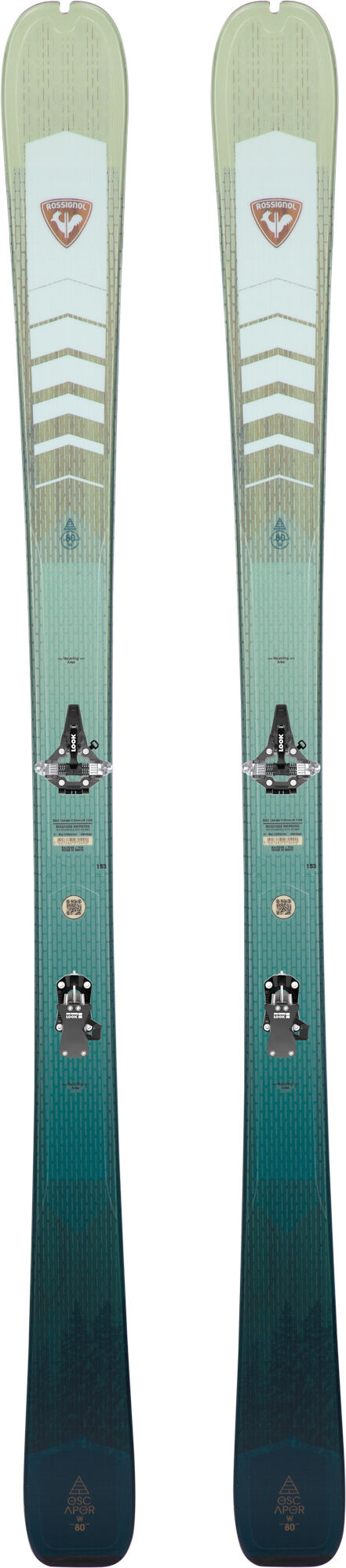 Skis de randonnée femme ESCAPER W 80