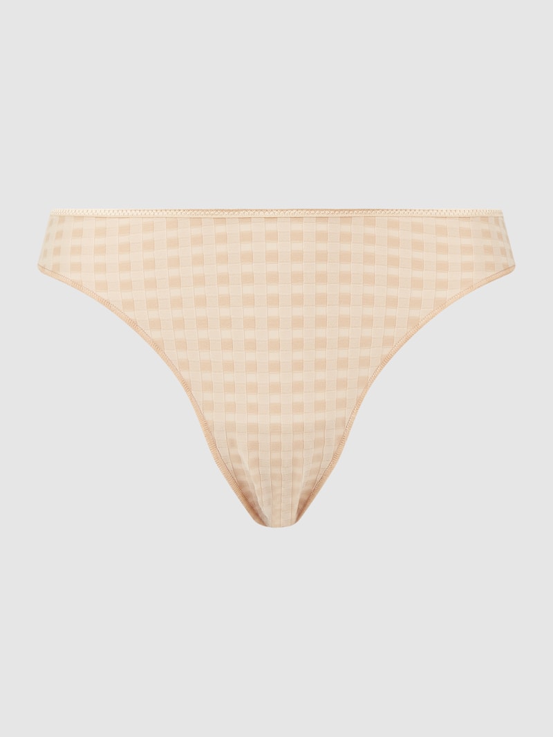 String aus Mikrofaser Modell 'Avero' in beige