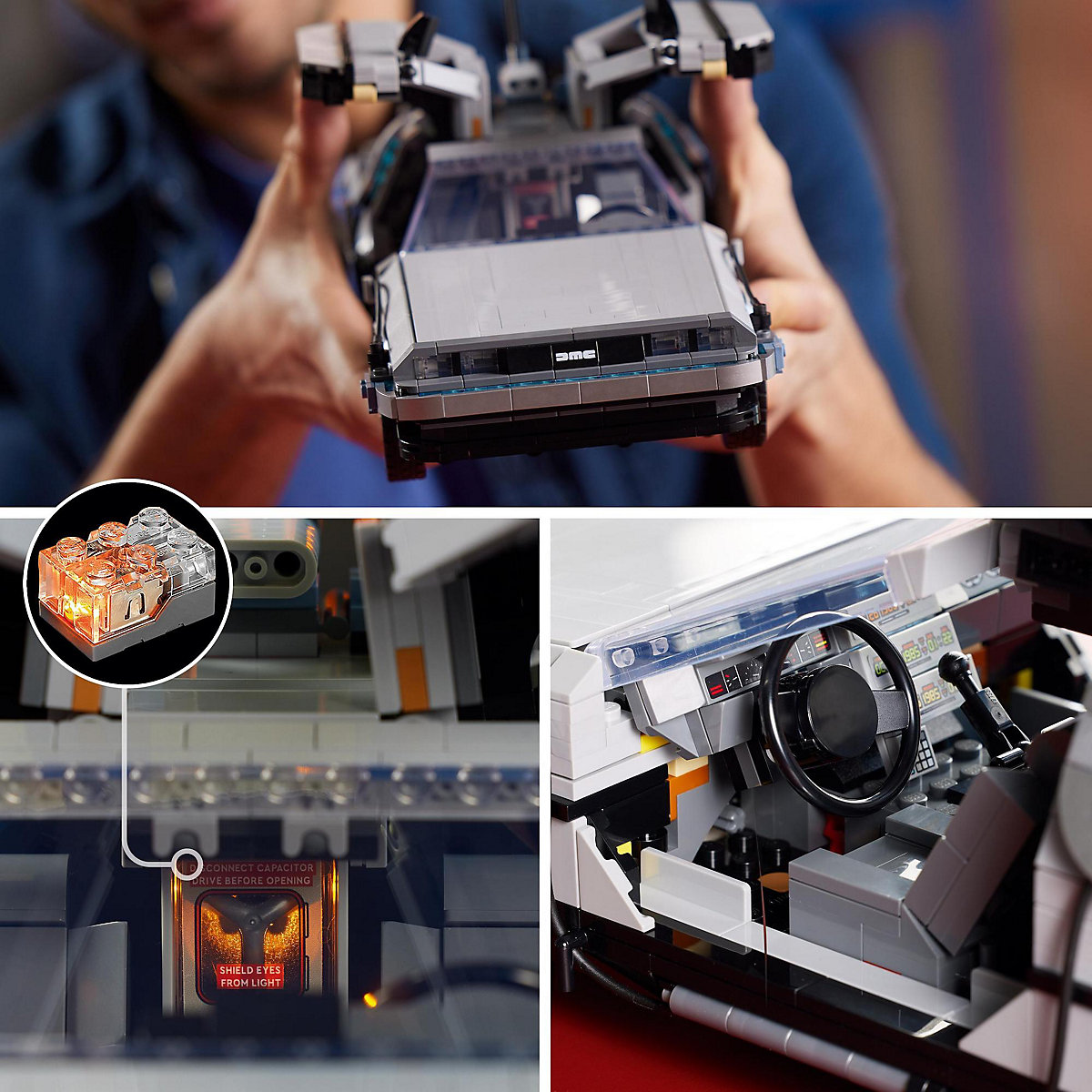 LEGO® Icons 10300 Die Zeitmaschine aus Zurück in die Zukunft