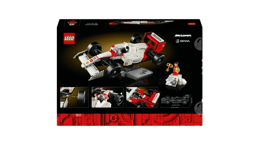 LEGO Icons 10330 McLaren MP4/4 & Ayrton Senna