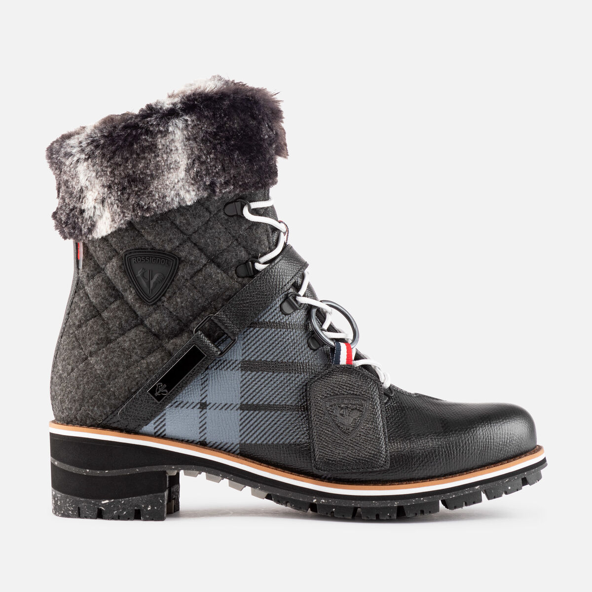 1907 Megeve Damenstiefel Limitierte Edition Tartan