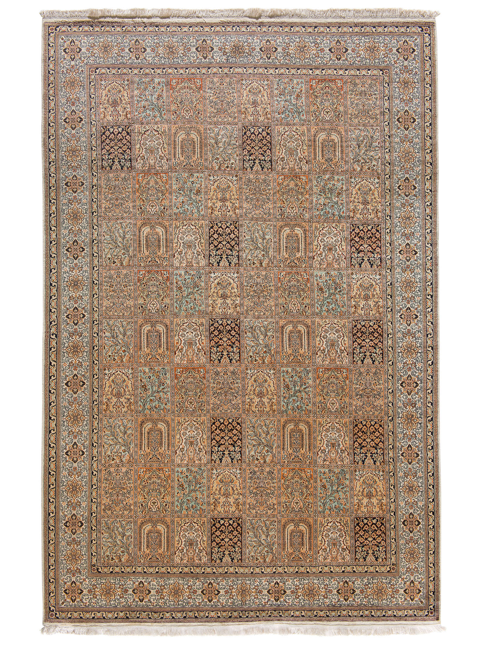 Kaschmir Seide 18/18 ca. 195 x 296 cm, Unikat / Einzelstück