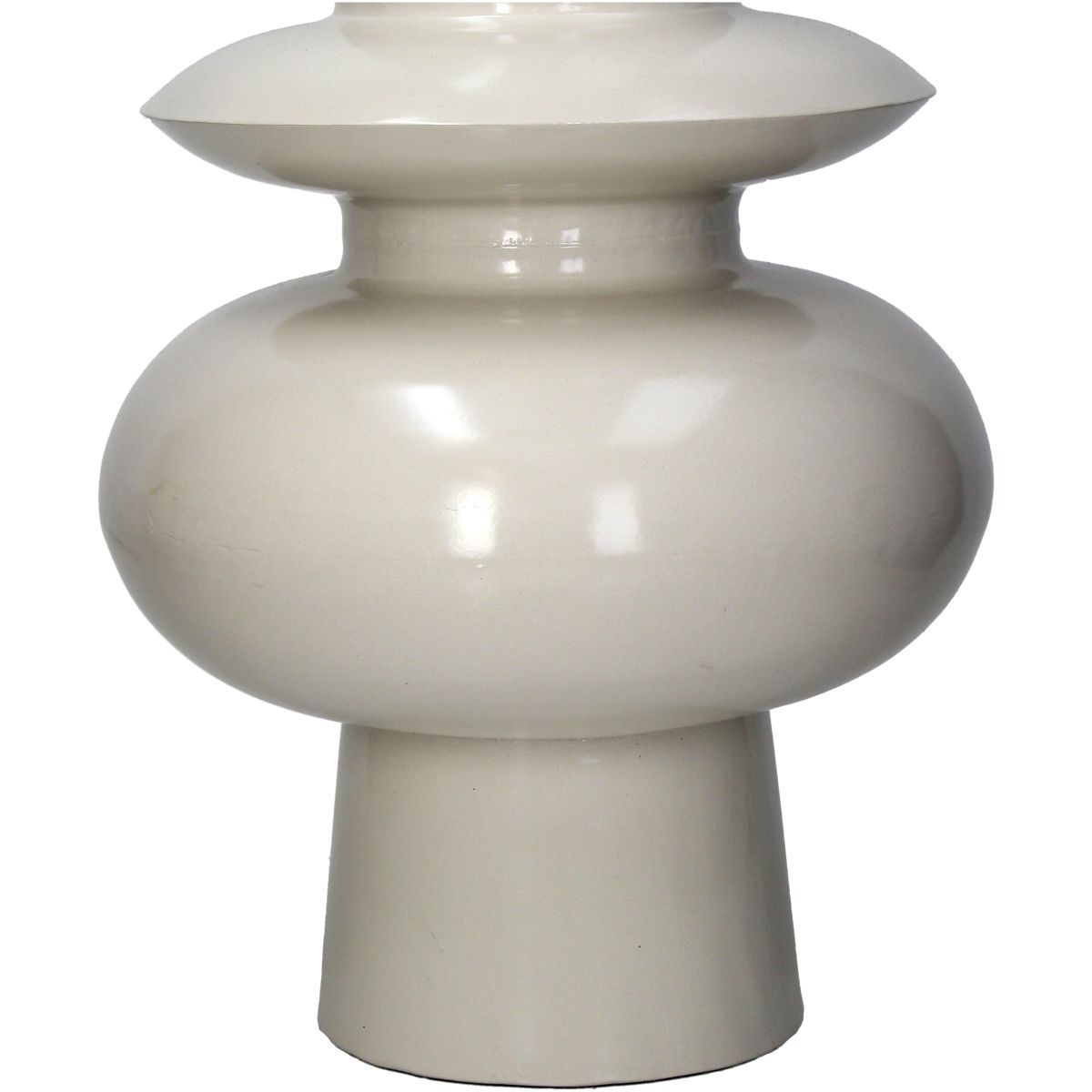 Trendhopper Vase Ornament Elfenbein 65 cm