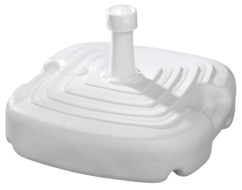 Schneider Schirme Schneider PE-Schirmständer ca. 20 ltr., weiß