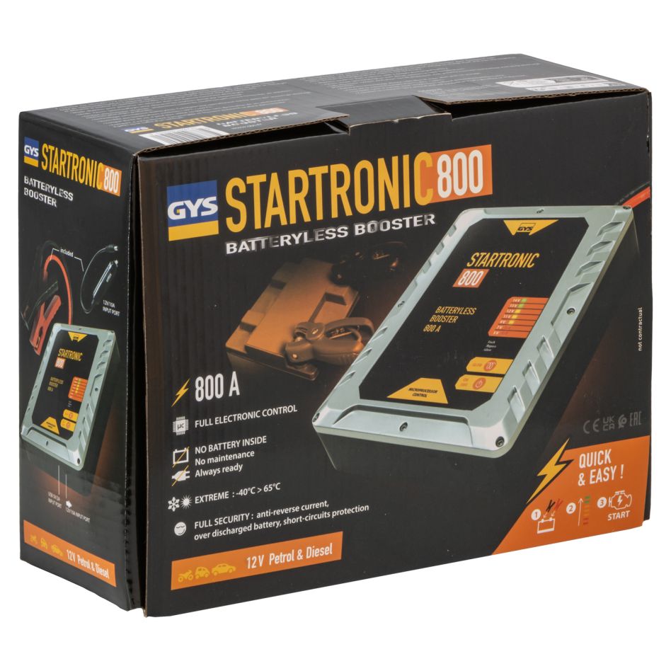 Gys 5192026735 Startbooster STARTRONIC 800 Li-Ion 12V