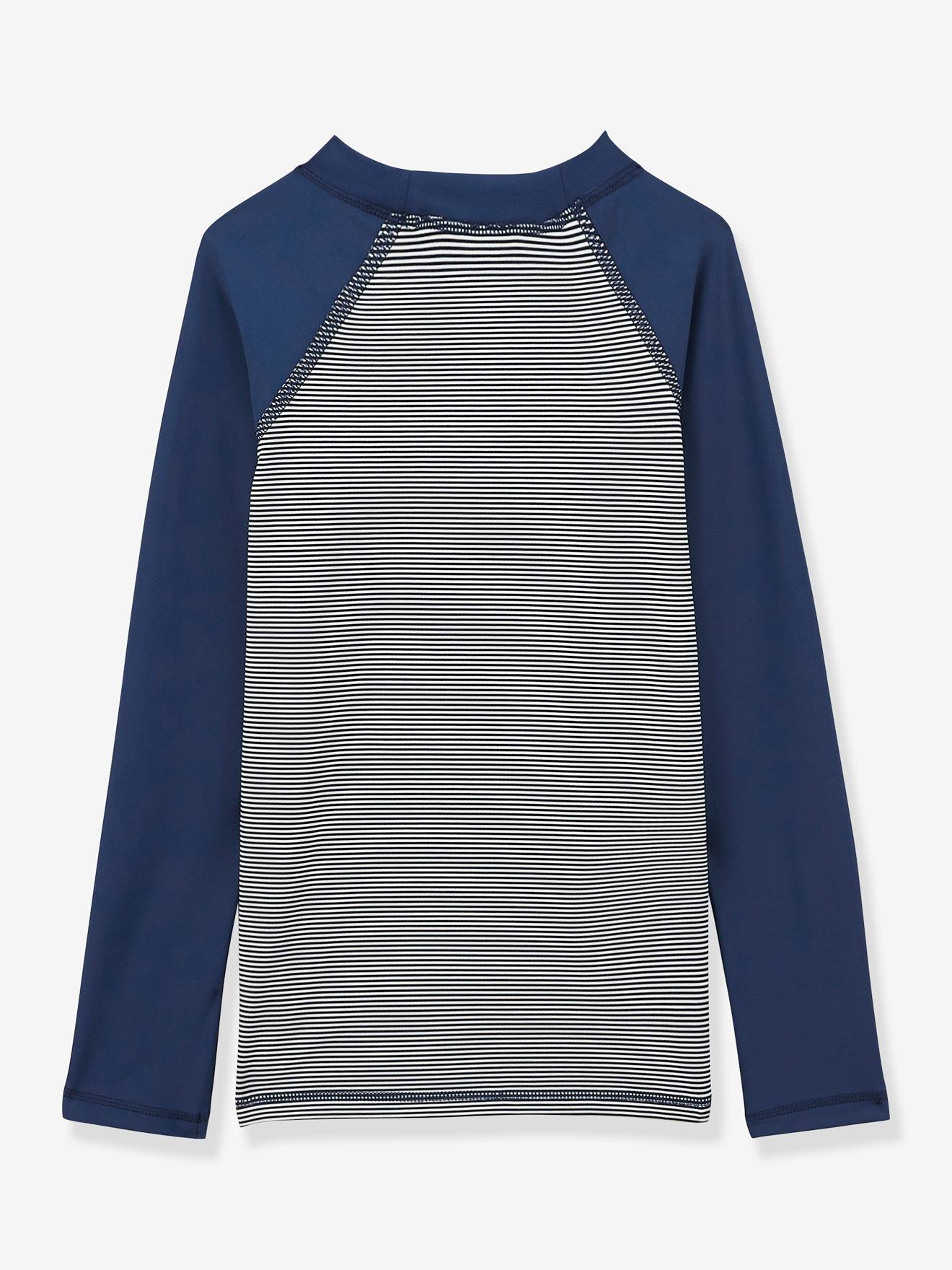 Petit Bateau Langärmeliges Jungen Badeshirt PETIT BATEAU - blau