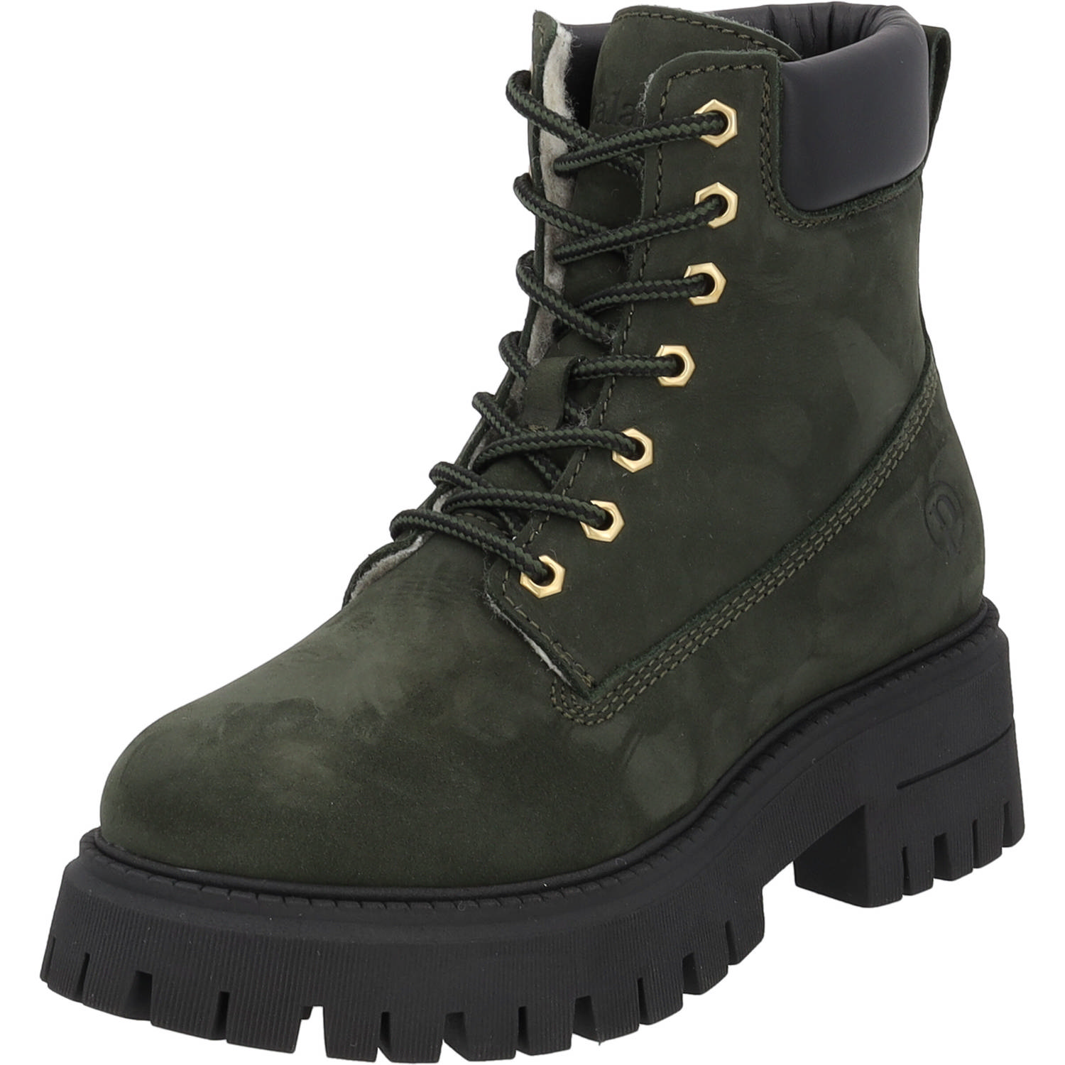 Palado Solta, Schnürstiefel, Damen, Dunkelgrün