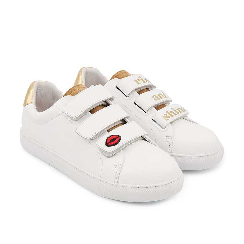 Baskets en cuir Edith rise and shine