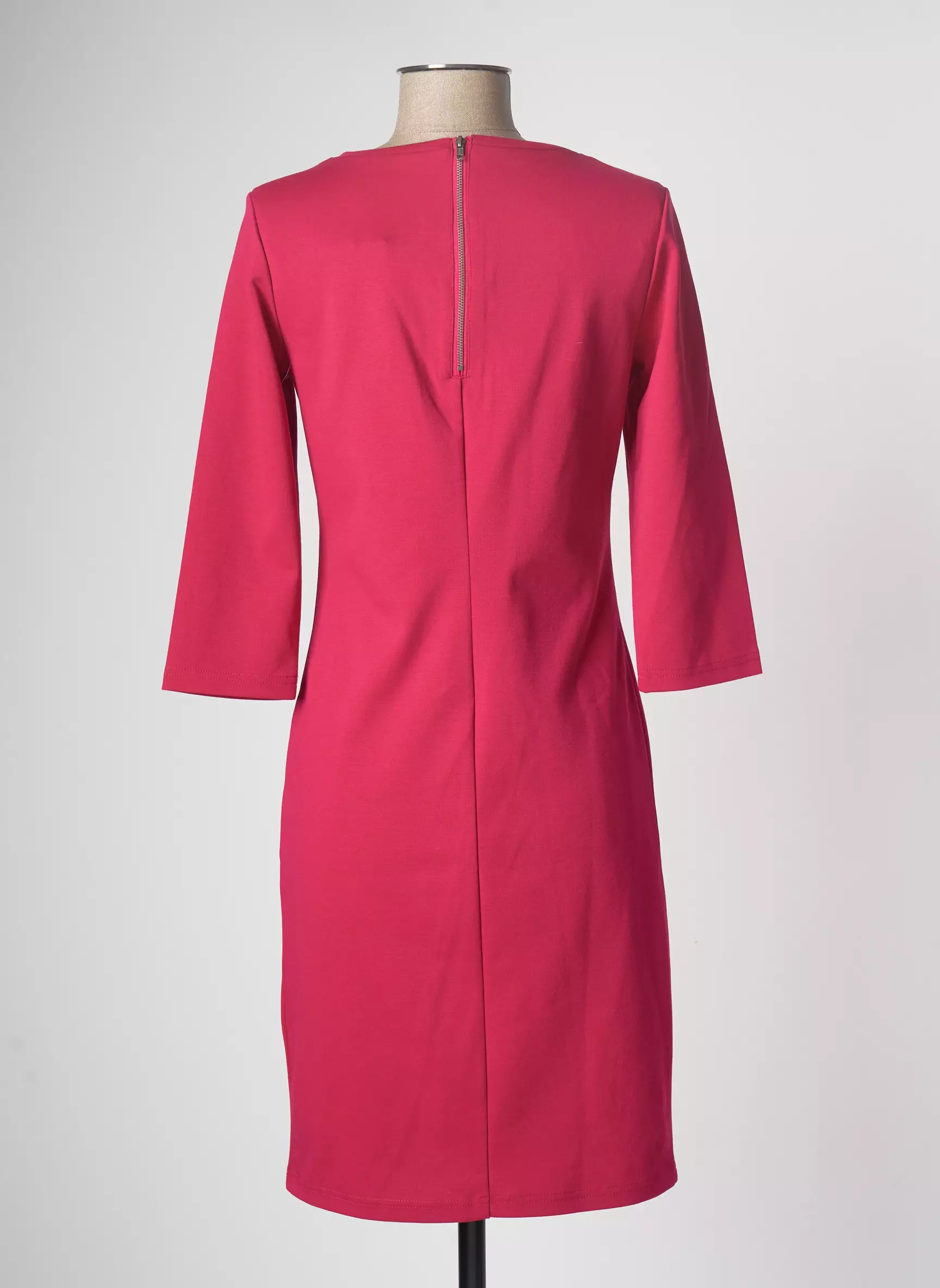 B Young Robes Mi Longues Femme couleur rouge
