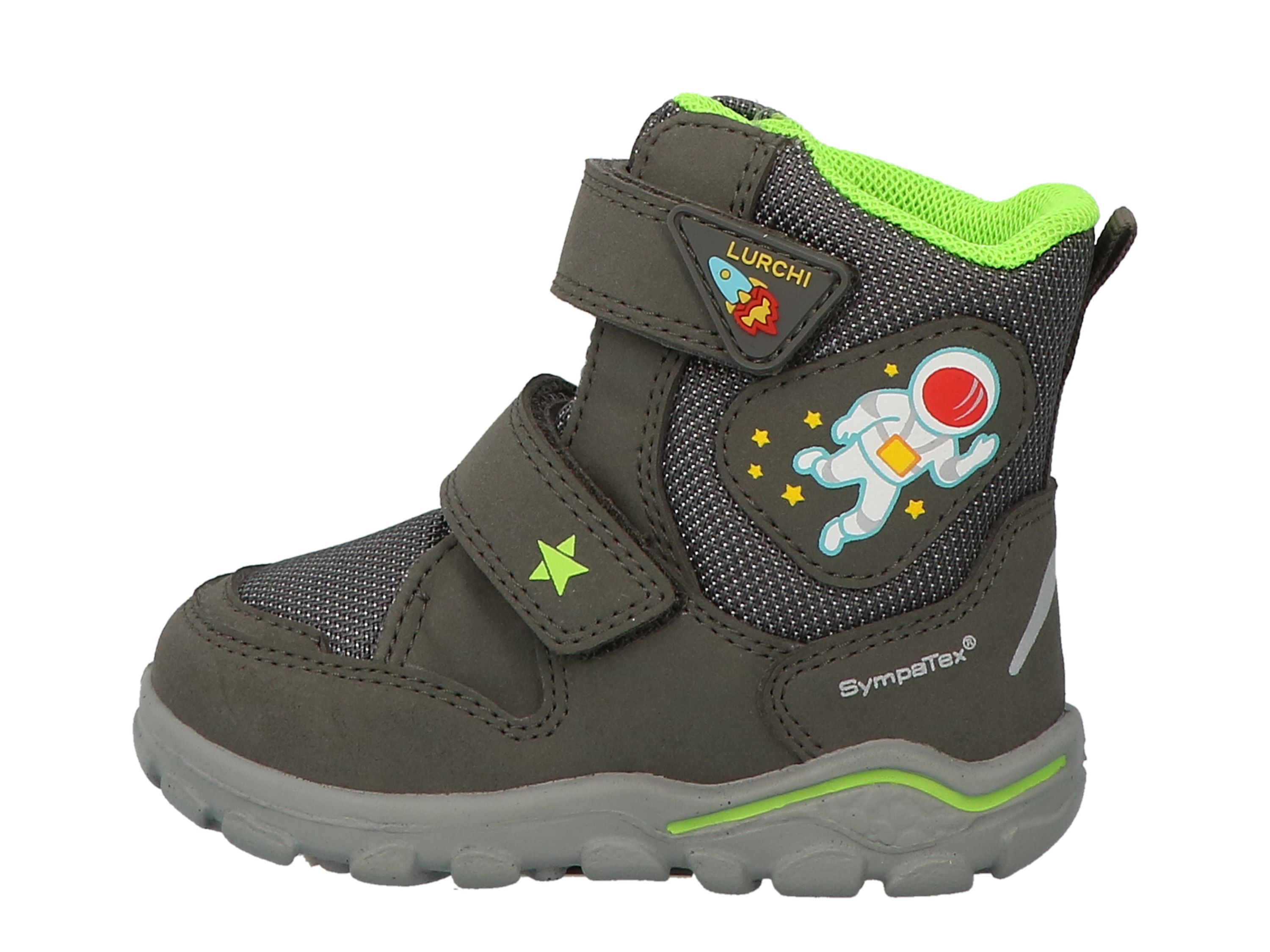 Lurchi Schneestiefel Kosmo-SYMPATEX - steel-ltgrey