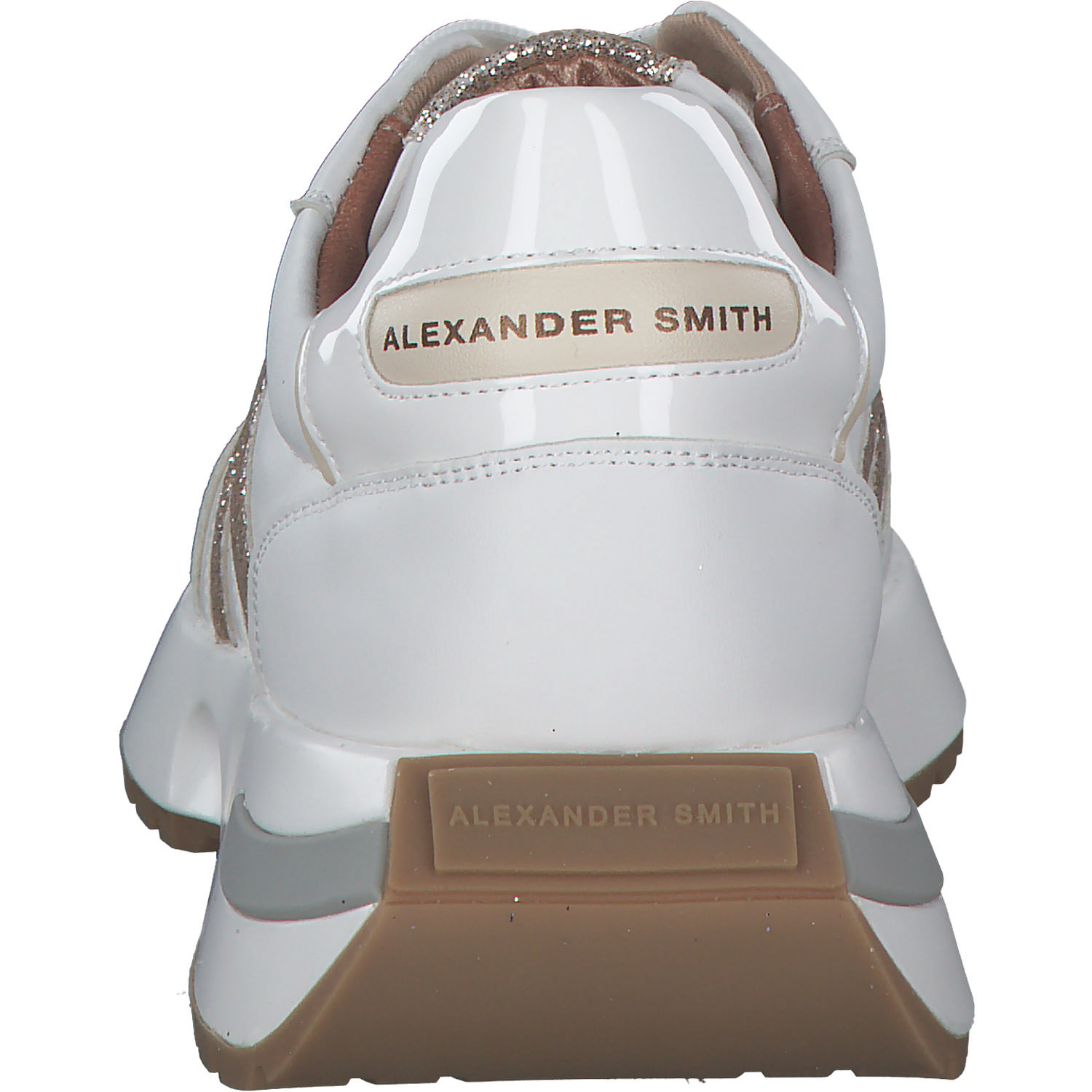 Alexander Smith Hyde AW S2D, Sneakers Low, Damen, weiss