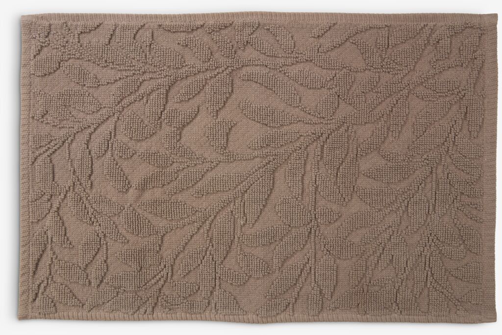 ALMVIK gull ALMVIK baderomsmatte 50x80cm mørk sand KRONBORG