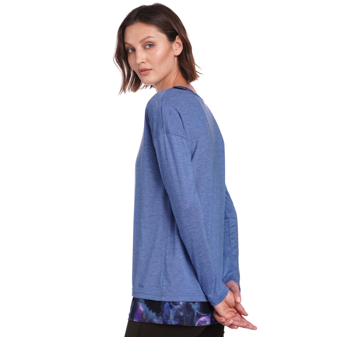 Damen Yoga-Langarmshirt und Top im Set